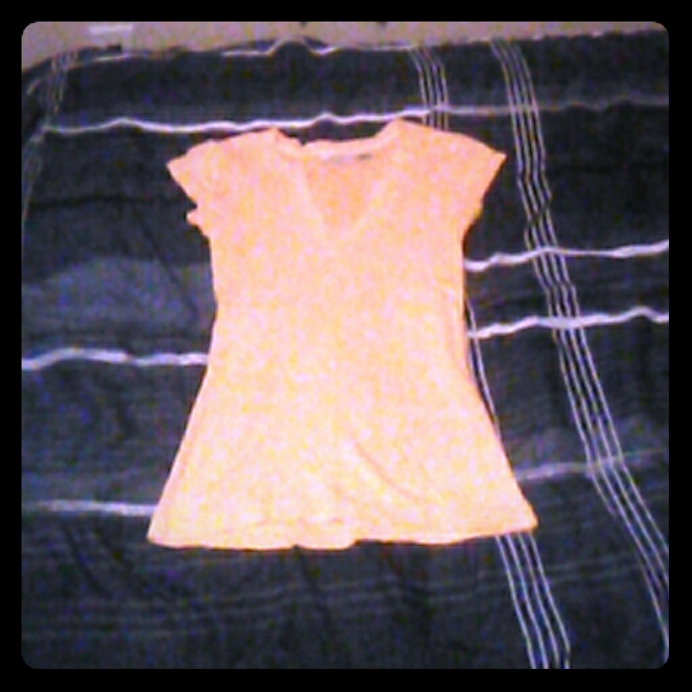 Womens short sleeve v-neck